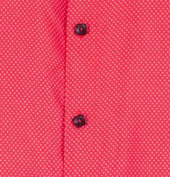 Red Micro Dot Men's Fashion Shirt