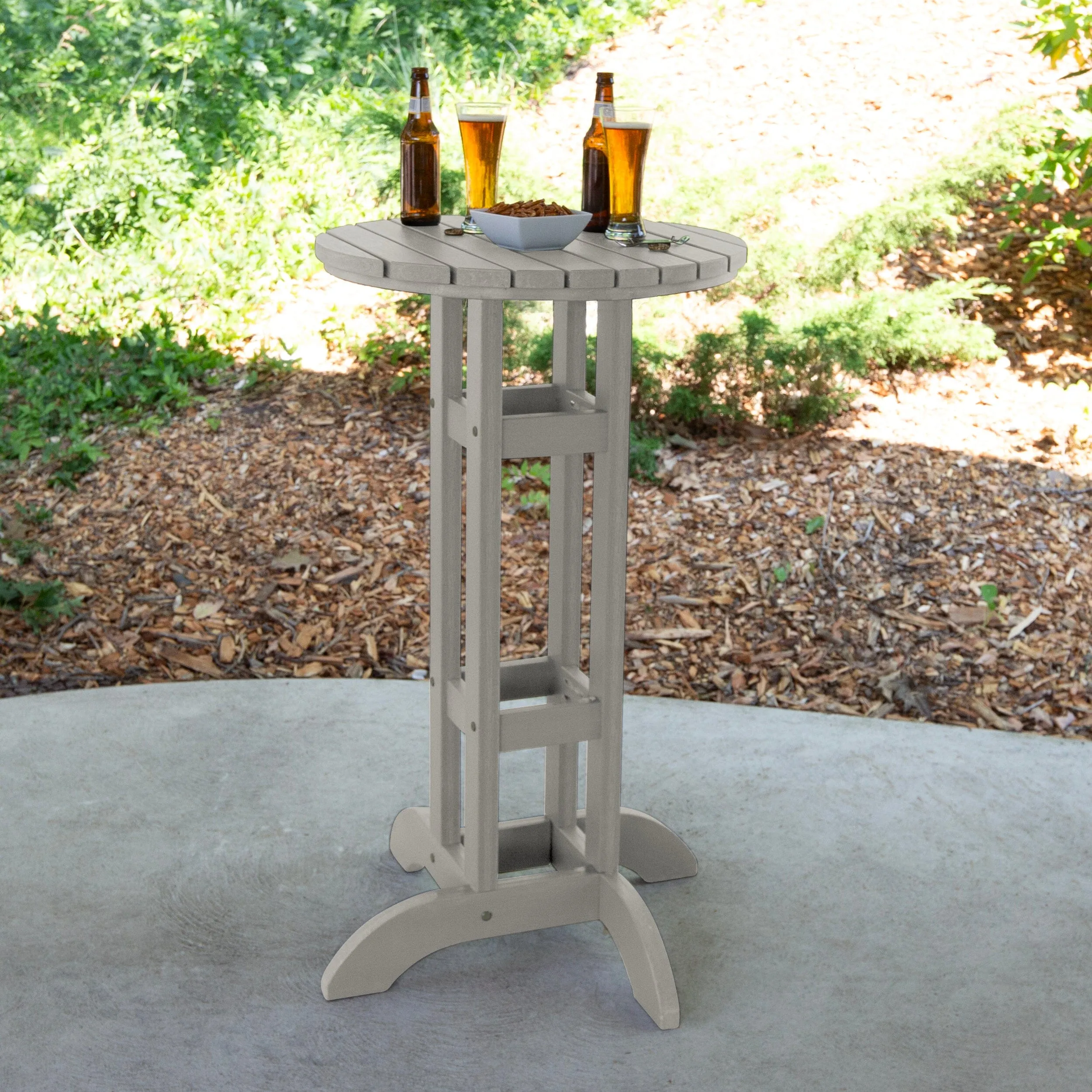 Round 24" Diameter Bistro Table - Bar Height