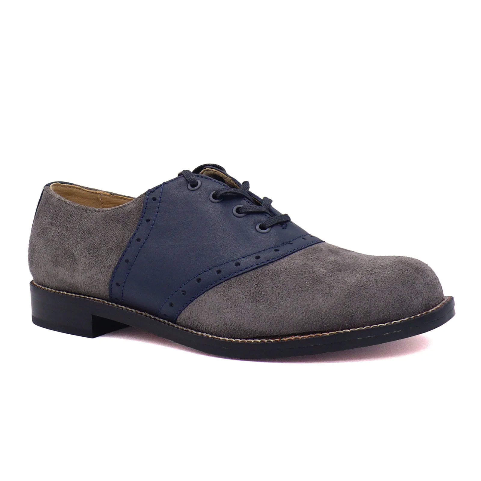 Saddle Oxford - Suede