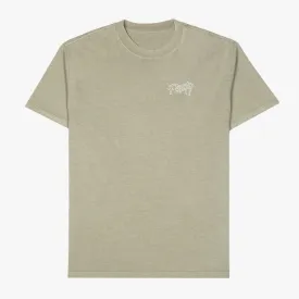 Sigmund Outline Tee (Faded Khaki)