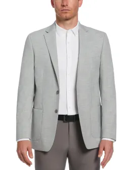 Slim Fit Light Gray Sport Suit Jacket