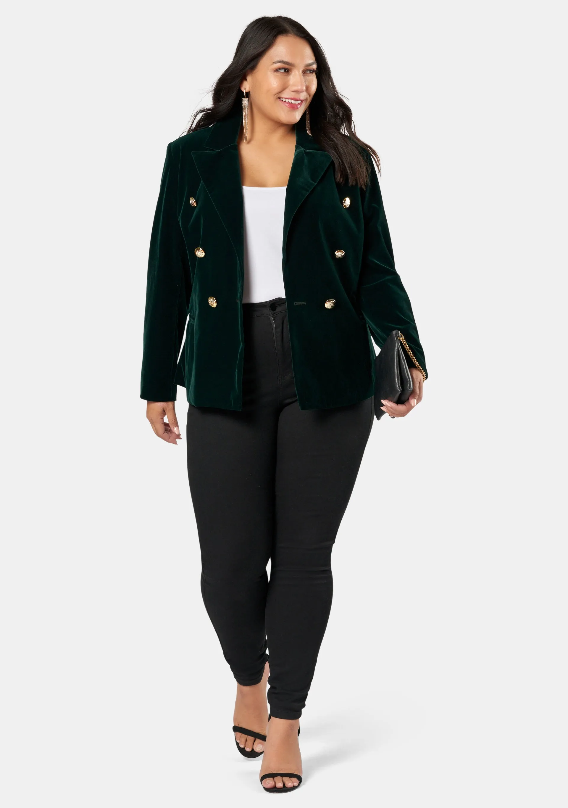 Take A Vow Velvet Blazer