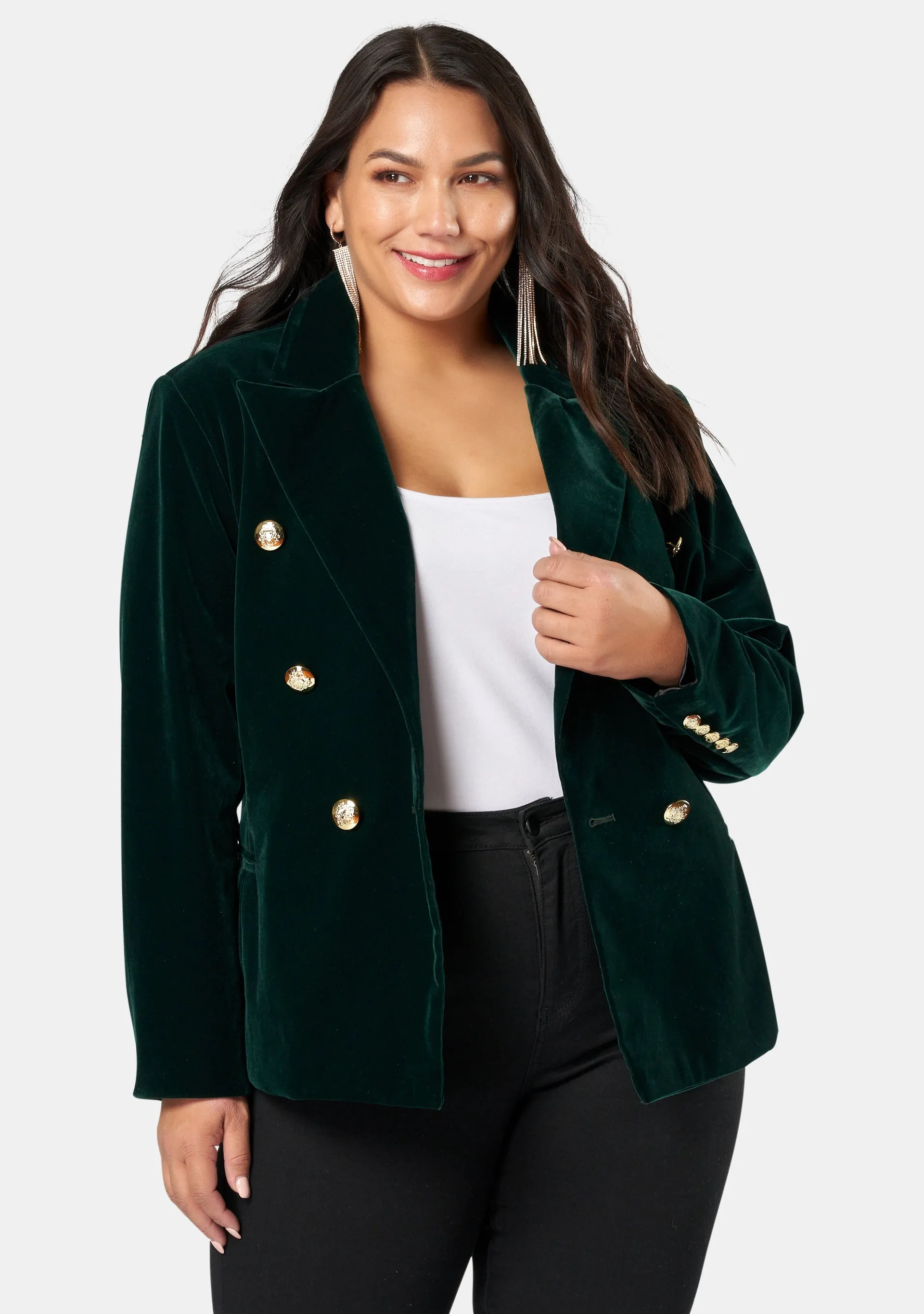 Take A Vow Velvet Blazer