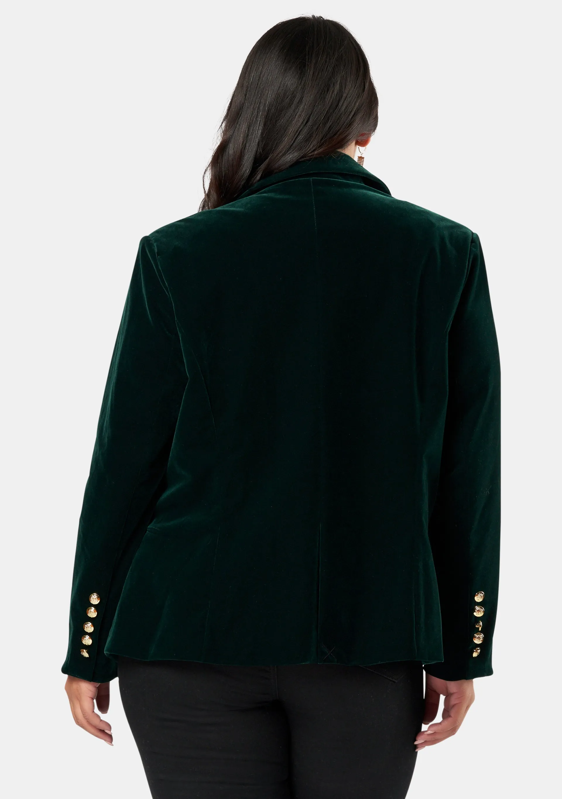 Take A Vow Velvet Blazer