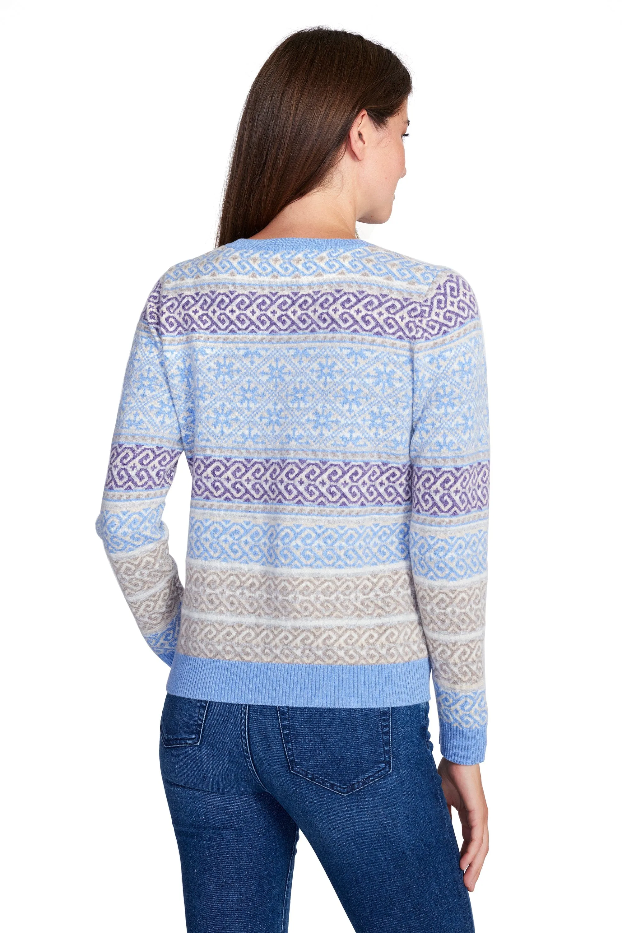 Telemark Six Color Cashmere Sweater for Women