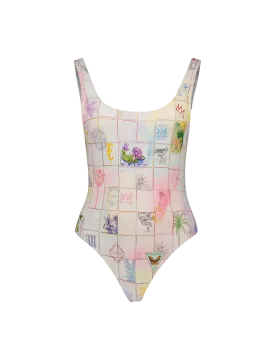 Tessa Heritage Printed Swimsuit