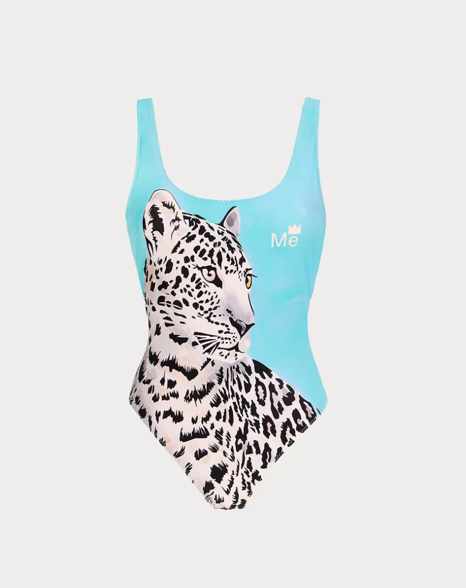 Tessa Printed Safari Swimsuit