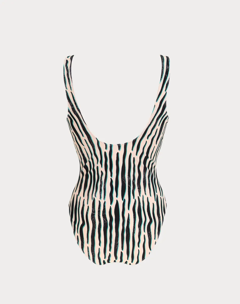 Tessa Printed Safari Swimsuit