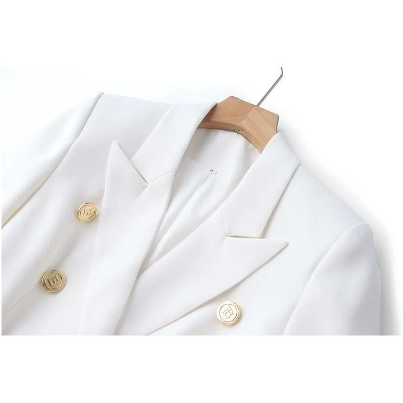 The Bey Long Sleeve Belted Blazer - Multiple Colors