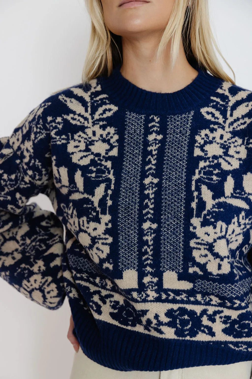 Valentino Sweater in Navy