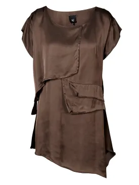 VALINA tunic - Dark Brown