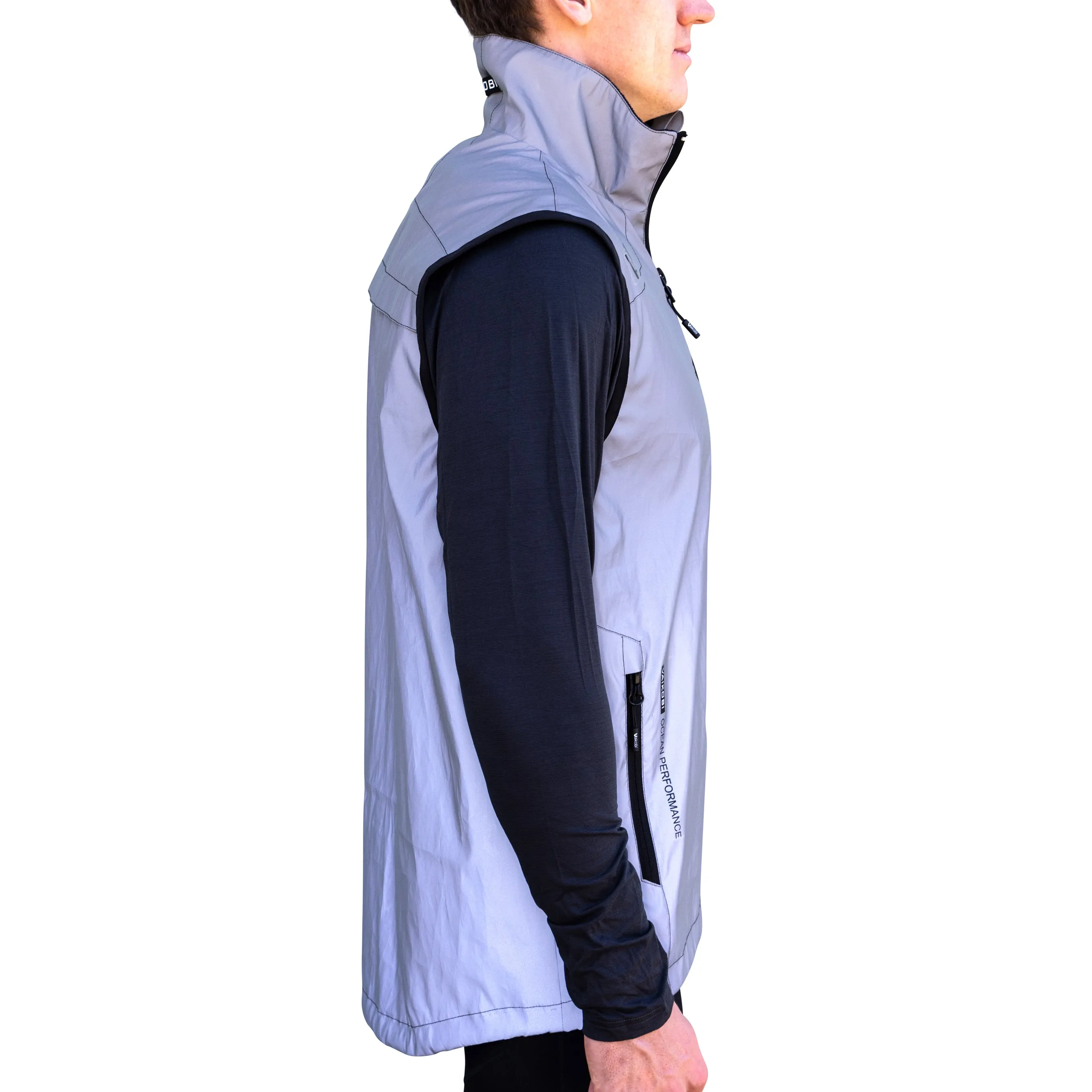 VDRY Lightweight Vest - Reflective Silver