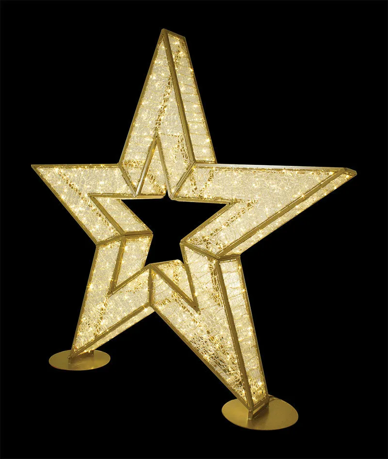 Waterloo Illuminated Star LED Display - Warm or Cool White