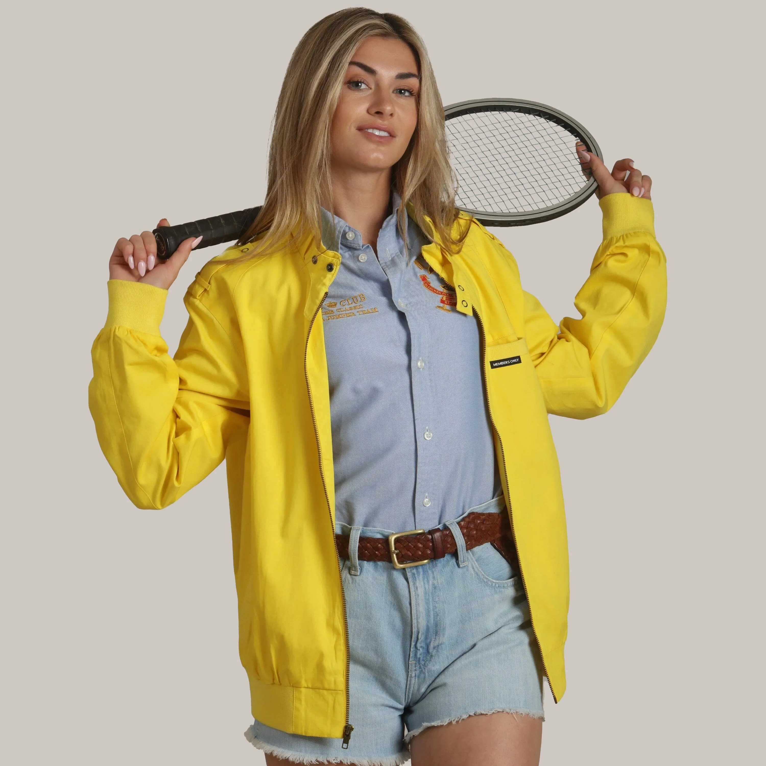 Women's Classic Iconic Racer Oversized Jacket