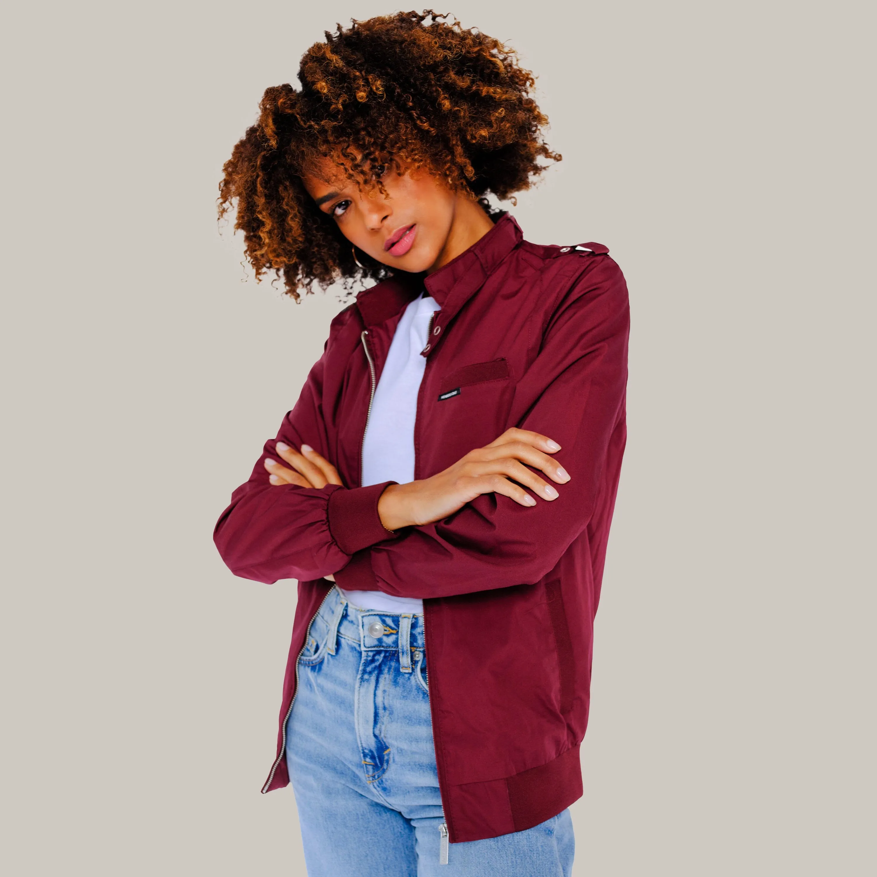 Women's Classic Iconic Racer Oversized Jacket