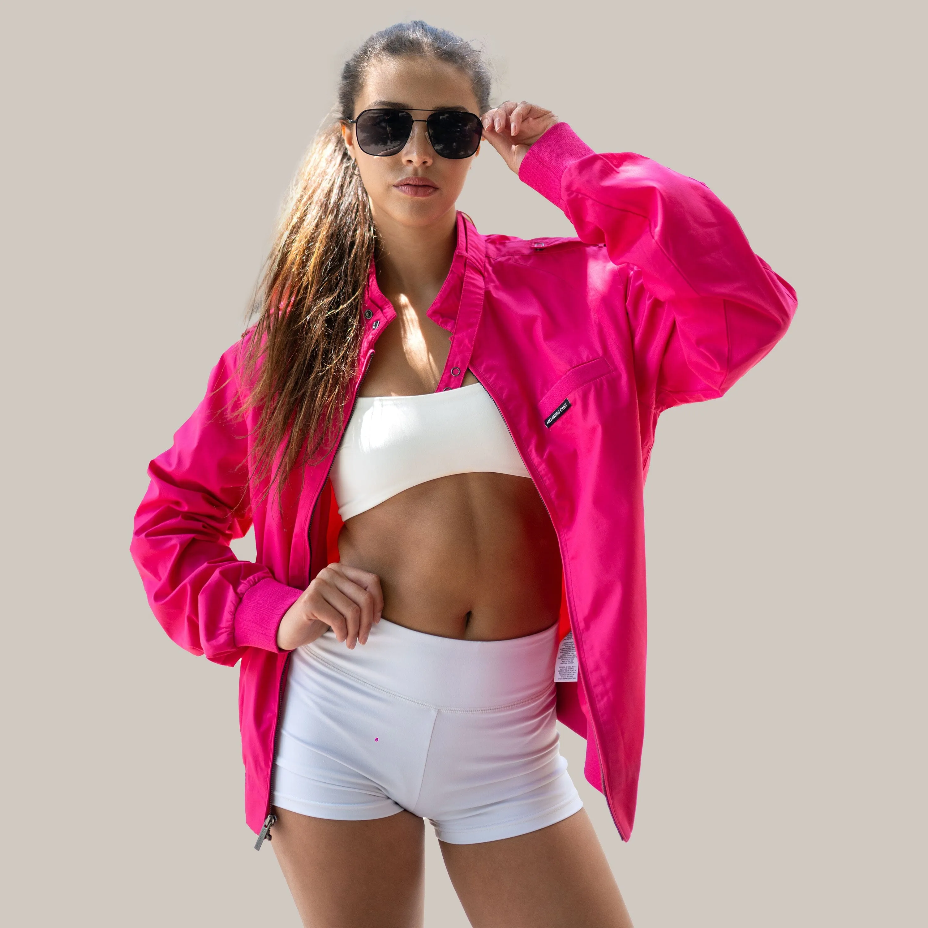 Women's Classic Iconic Racer Oversized Jacket