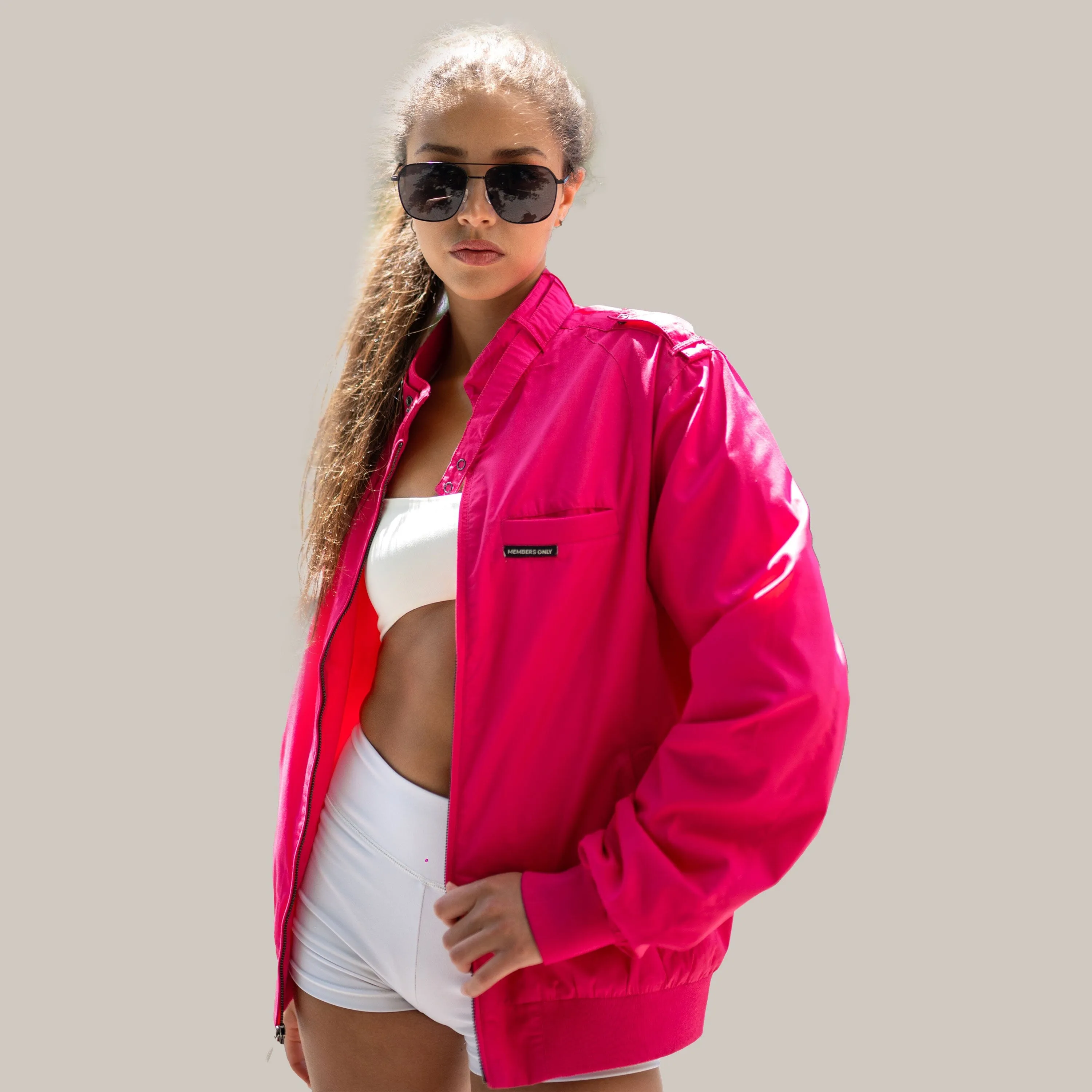 Women's Classic Iconic Racer Oversized Jacket