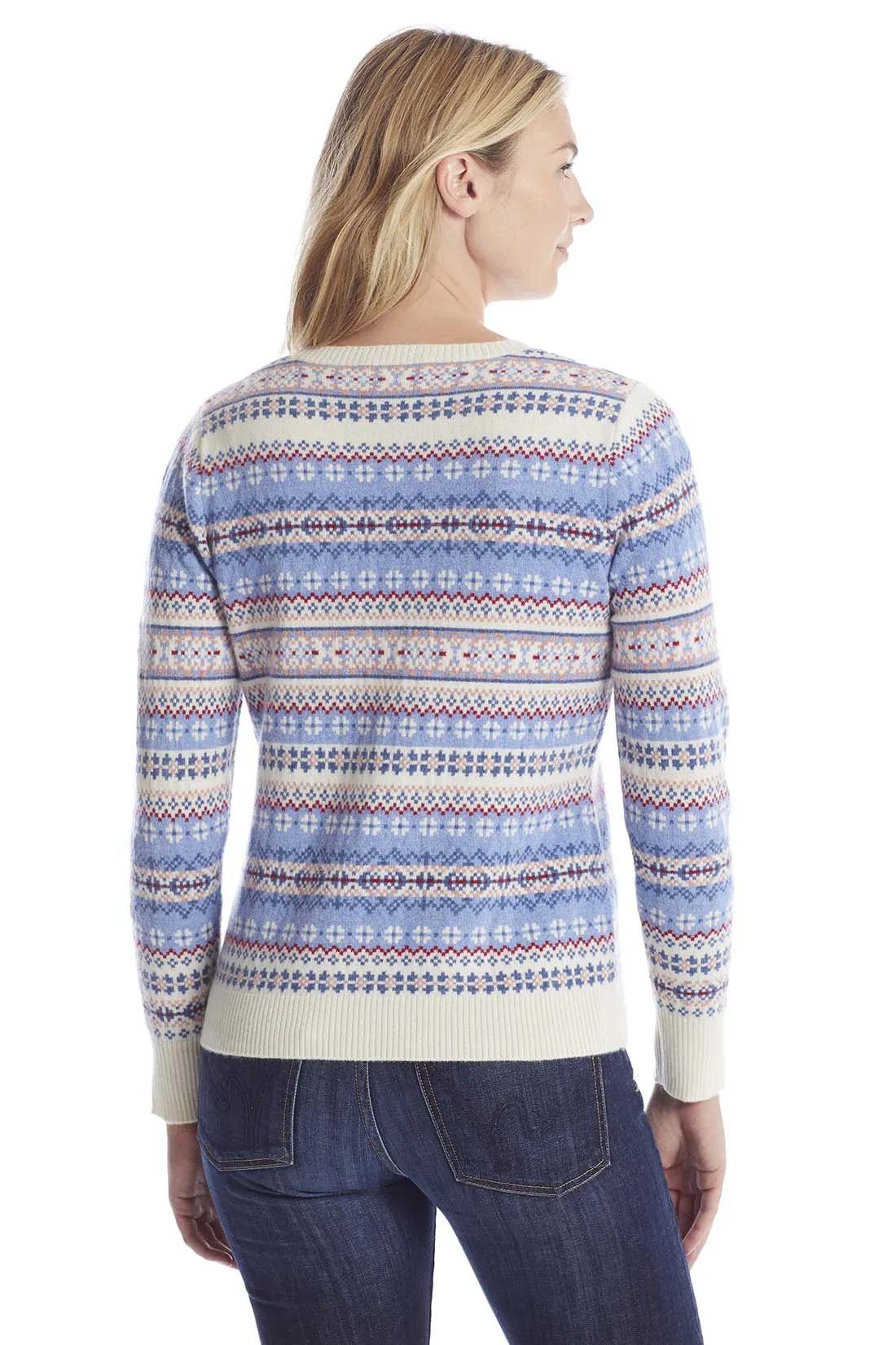 Women's Fair Isle Cashmere Sweater