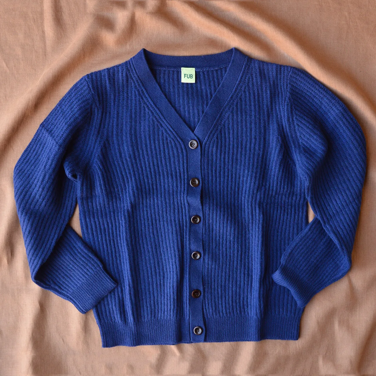 Women's Lambswool Cardigan - Royal Blue (Teens-Womens S)  *Last One!