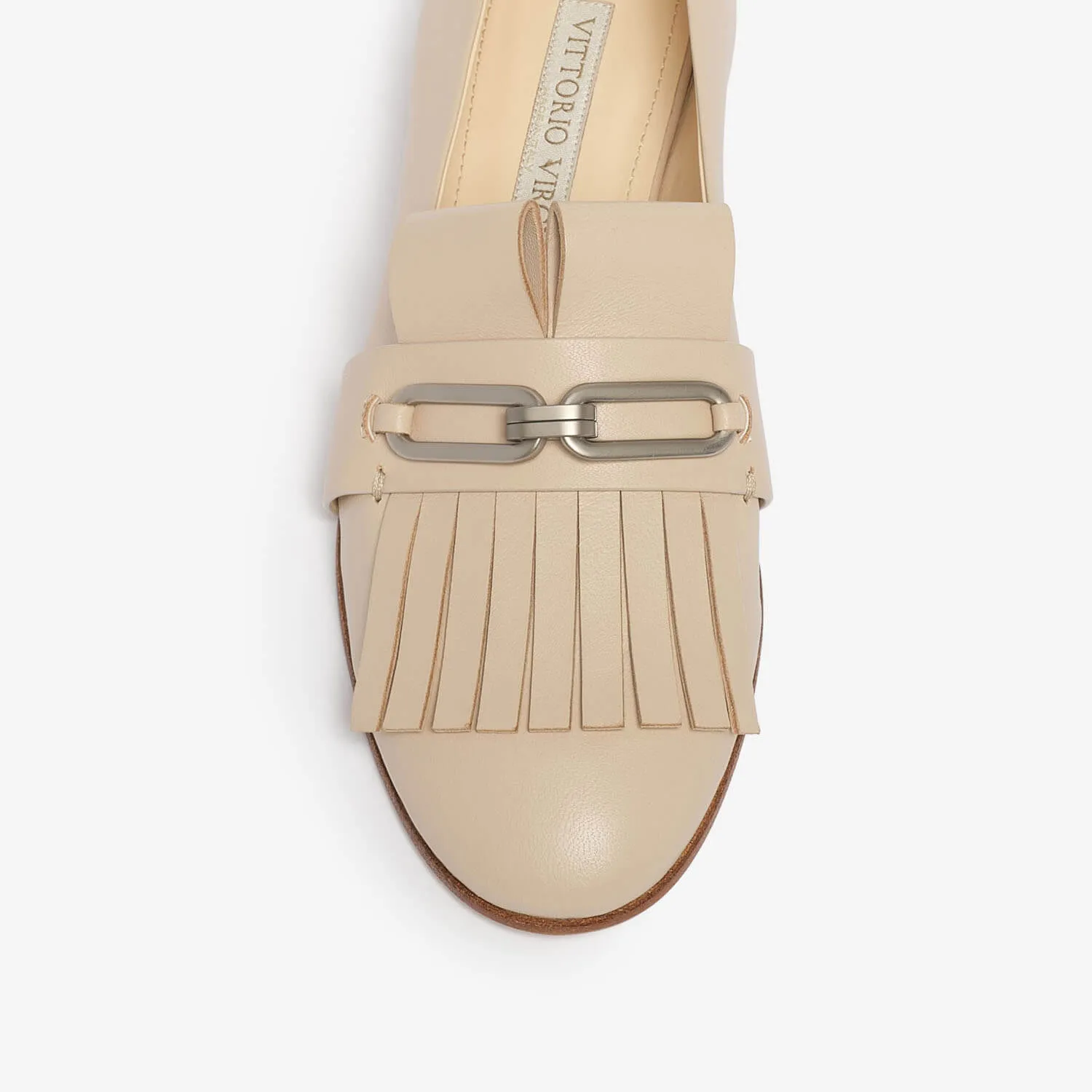 Women's leather loafer