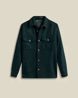 Wool Field Overshirt - Green